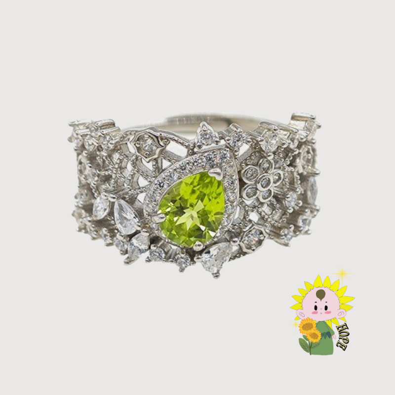 HOPE--OLIVINE RING