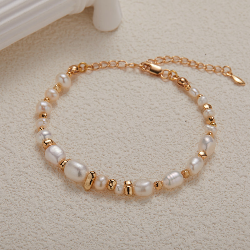 Health--Pearl Necklace Bracelet