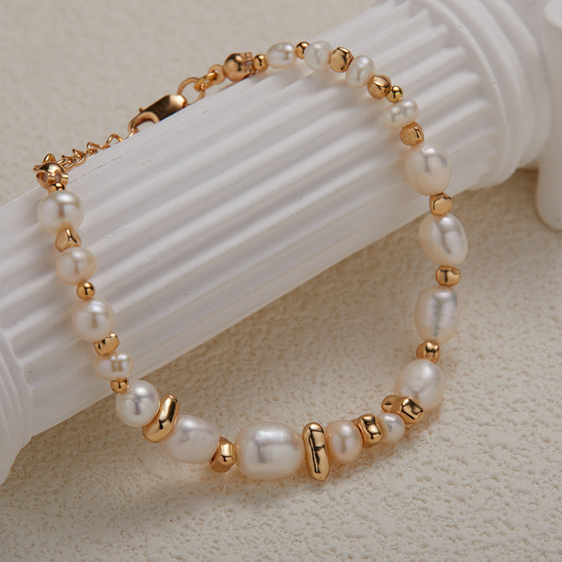 Health--Pearl Necklace Bracelet