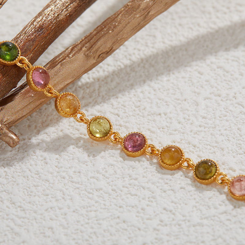 Positivity·Happiness--Tourmaline Bracelet