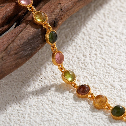 Positivity·Happiness--Tourmaline Bracelet