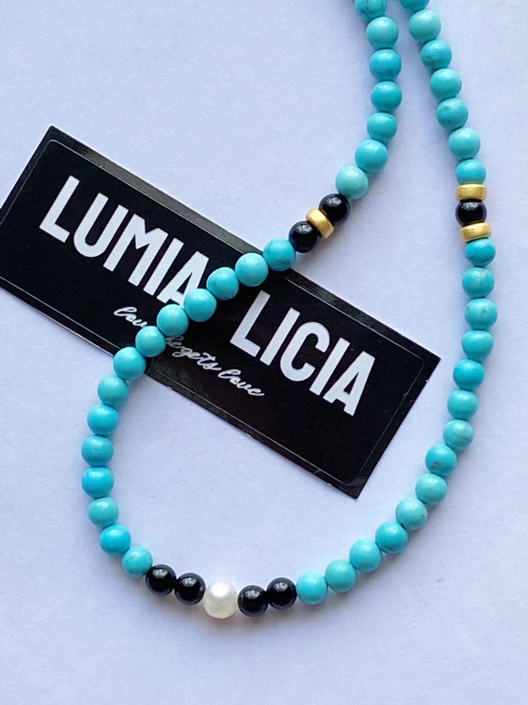 Turquoise Necklace--Wisdom·Peace·Communication·Expression·Inner Peace·Intuition·Creativity·Inspiration