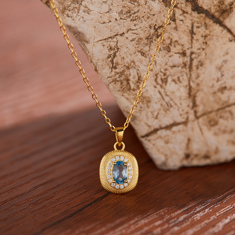 Birthstone Pendant--Calmness·Health·Wealth·Emotion Stablization·Luck·Positivity·Spirituality