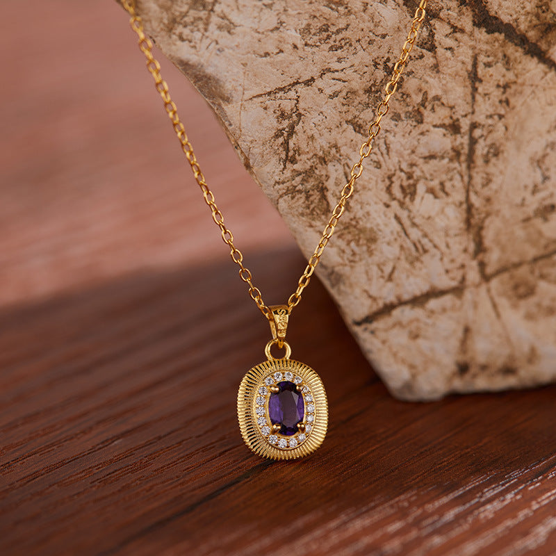 Birthstone Pendant--Calmness·Health·Wealth·Emotion Stablization·Luck·Positivity·Spirituality