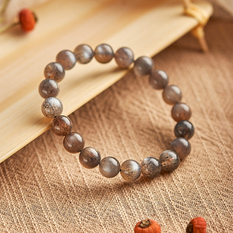 HEALTH--ELESTIAL QUARTZ BEADED BRACELET