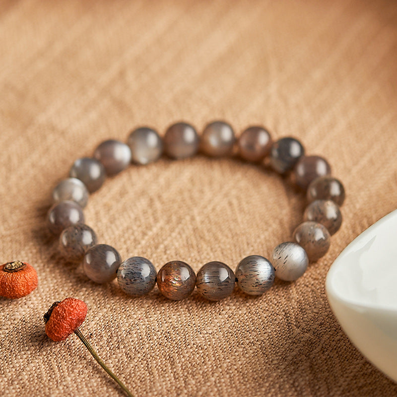 HEALTH--ELESTIAL QUARTZ BEADED BRACELET