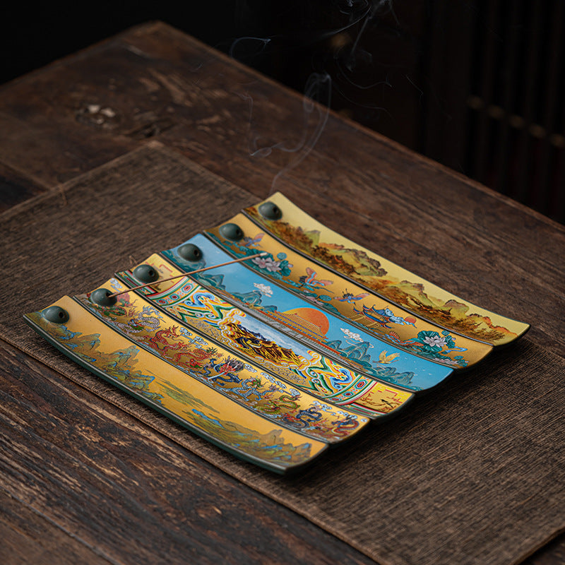 ENAMEL INCENSE HOLDER