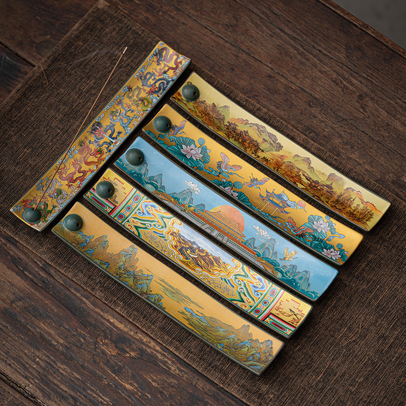 ENAMEL INCENSE HOLDER