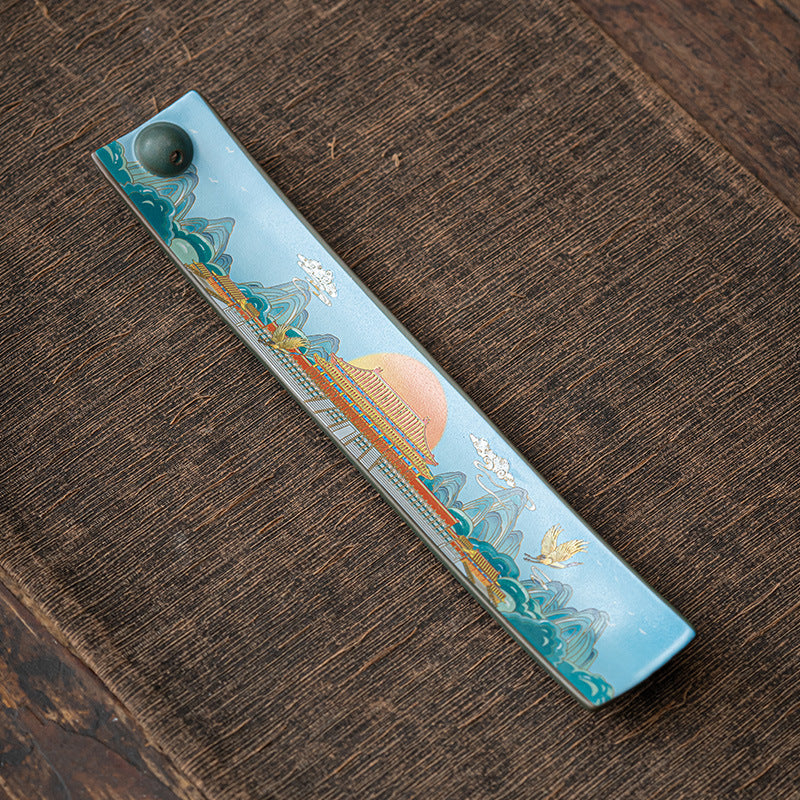 ENAMEL INCENSE HOLDER