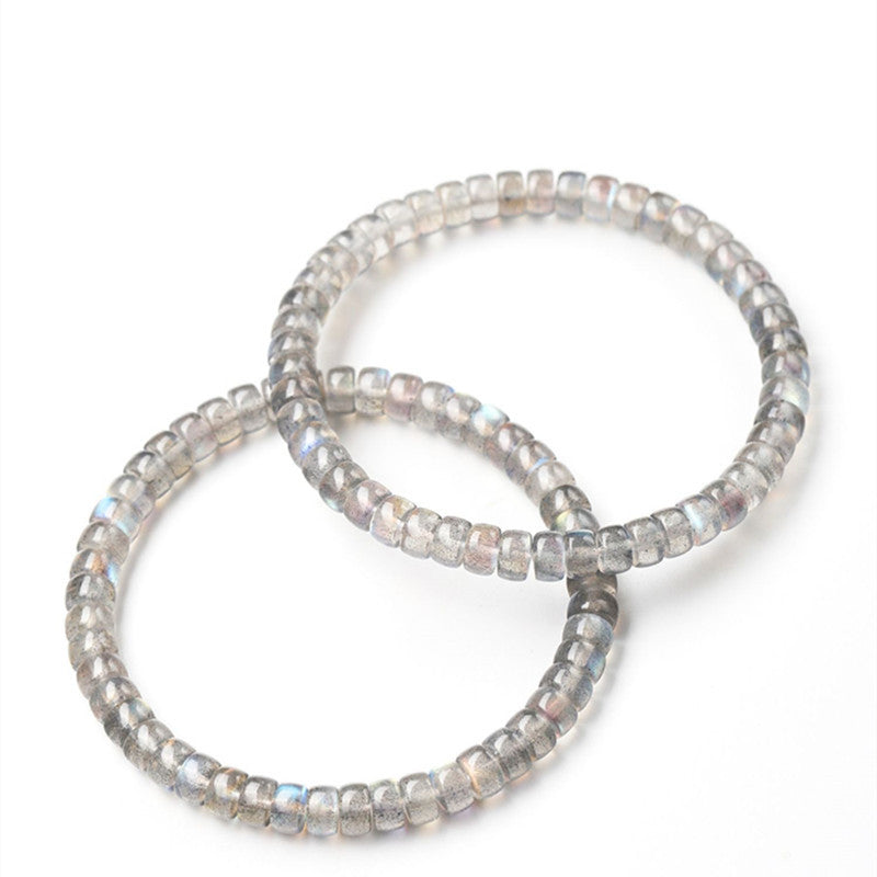 LOVE--MOONSTONE BEADED BRACELET