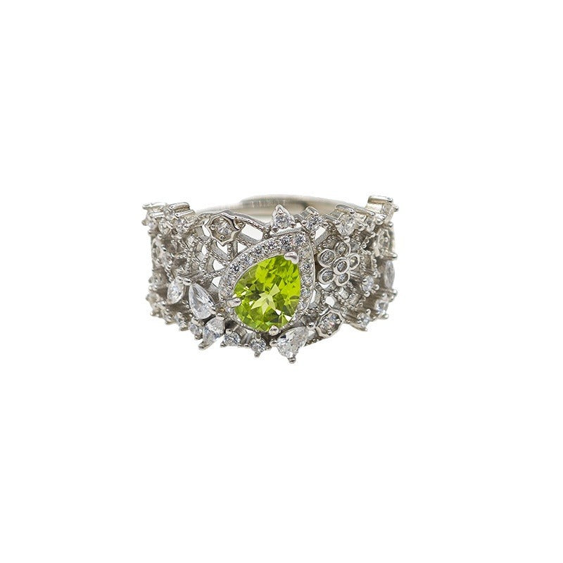 HOPE--OLIVINE RING